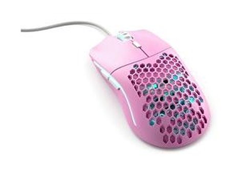 Glorious O Forge Makrolu Kablolu Pembe Optik Gaming Mouse