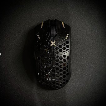Finalmouse UltralightX Guardian Ergonomik Makrolu Kablosuz Siyah Optik Gaming Mouse