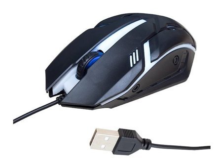Greentech GM-001 RGB Ergonomik Makrolu Kablolu Siyah Optik Gaming Mouse