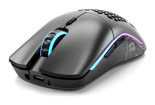 Glorious Model D Minus RGB Ergonomik Makrolu Kablosuz Siyah Optik Gaming Mouse