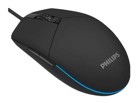 Philips G304 RGB Makrolu Kablolu Siyah Optik Gaming Mouse