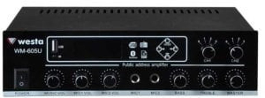 Westa WM-605U Bluetooth Hoparlör Siyah