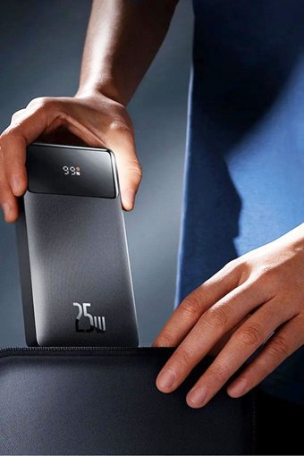 Westus 25W Turbo Hızlı 20000 mAh Hızlı Şarj Powerbank Siyah
