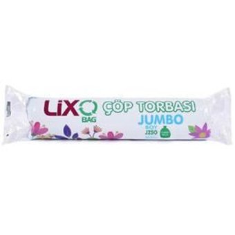 Lixo J-250 Jumbo Boy 80x110 cm 10x30 Adet Çöp Poşeti