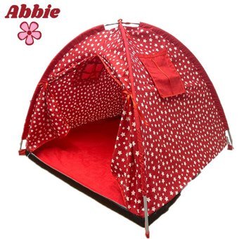Abbie Yıldızlar 4-6 Yaş Kırmızı Unisex Çocuk Çadırı