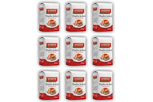 Yazar Pudra Şekeri 9x500 gr