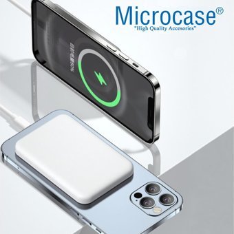 Winex Magsafe 3000 mAh Powerbank Beyaz