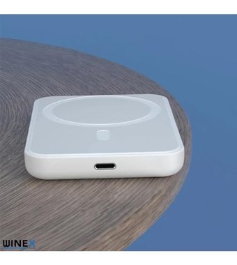 Winex Magsafe 3000 mAh Powerbank Beyaz