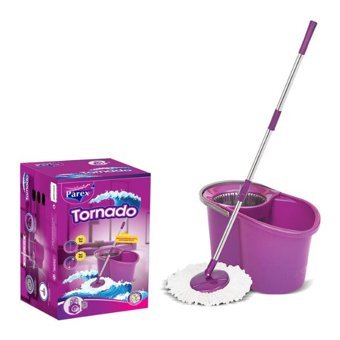 Parex Tornado Döner Başlıklı Normal Boy Mop Mor