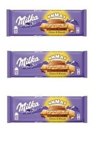 Milka Biscuit Kakao Çikolata 300 gr 3 Adet