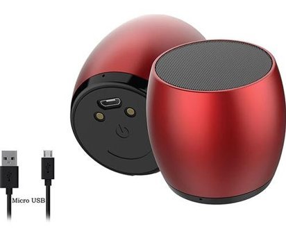 Mikado MD-2BT Bluetooth Hoparlör Kırmızı