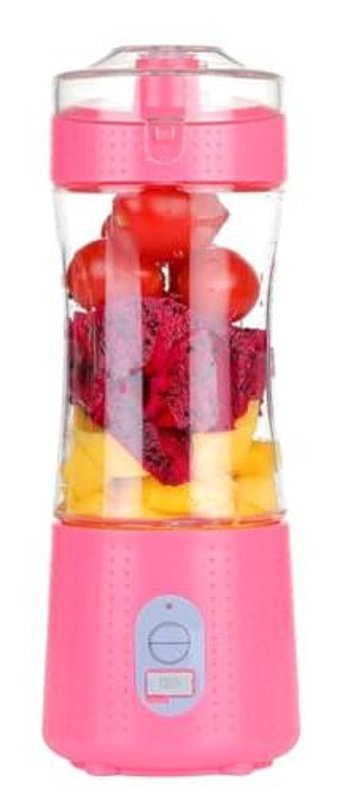 Kapmore 400 ml Cam Kişisel 150 W Tek Bıçaklı Blender Pembe