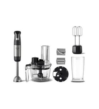 Philips 5000 Serisi HR3781/20 1.5 lt Plastik Turbo Fonksiyonu 1200 W Çift Bıçaklı 3'lü Blender Seti Siyah
