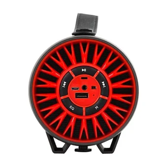 Mikado MD-54BT Bluetooth Hoparlör Kırmızı Siyah