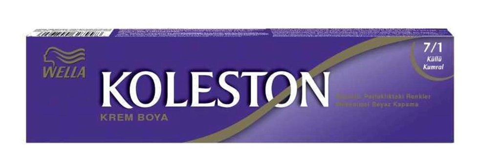 Wella Koleston 7.1 Küllü Kumral Amonyaksız Krem Saç Boyası 60 ml