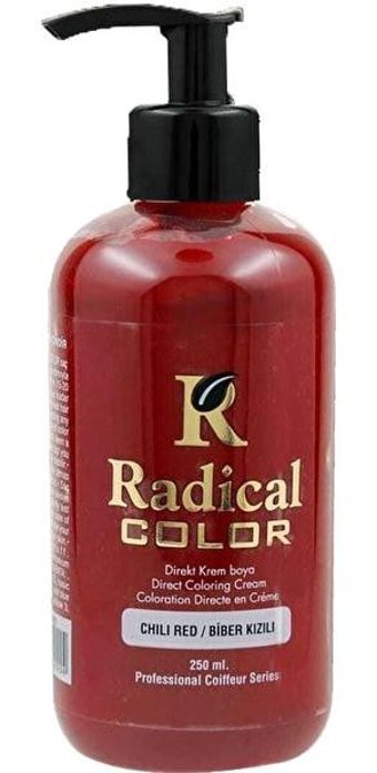 Radical Color Biber Kızılı Amonyaksız Krem Saç Boyası 3x250 ml