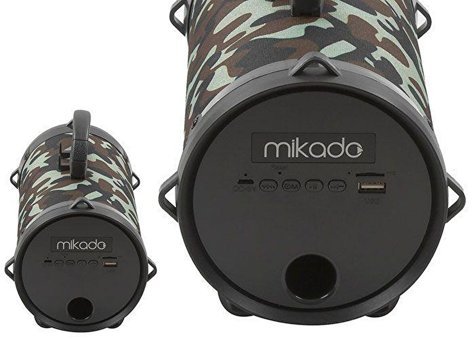 Mikado MD-BT29 Bluetooth Hoparlör Kamuflaj