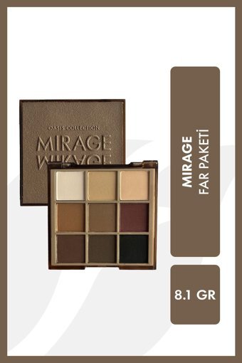 Farmasi Oasis Collection Mirage Toz Mat Göz Far Paleti