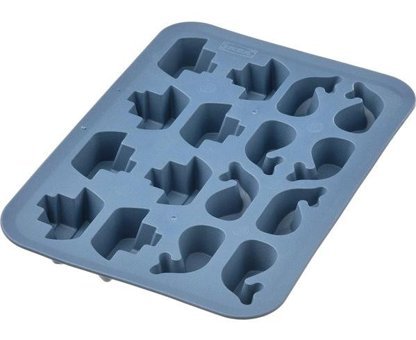 Ikea Sursöt Silikon Lacivert Balık Buz Kalıbı
