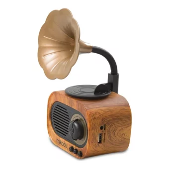 Mikado MN-S19 Bluetooth Hoparlör Ahşap