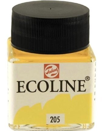 Royal Talens Ecoline 205 Tüp Sulu Boya Lemon Yellow