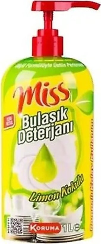 Miss Limon Kokulu El Bulaşık Deterjanı 500 ml