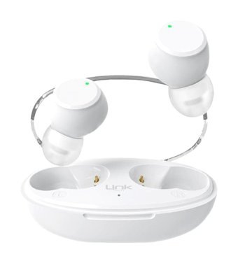 Linktech Link Tech Su Geçirmez Tek Mikrofonlu 5.2 Silikonsuz Gürültü Önleyici Kablosuz Kulak İçi Bluetooth Kulaklık