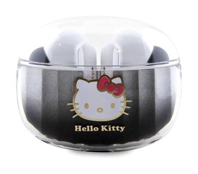 Hello Kitty Tek Mikrofonlu 5.3 Silikonsuz Kablosuz Kulak İçi Bluetooth Kulaklık Siyah
