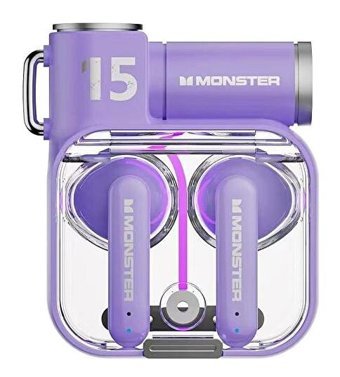Monster Airmars XKT15 Tek Mikrofonlu 5.3 Silikonsuz Kablosuz Kulak İçi Bluetooth Kulaklık