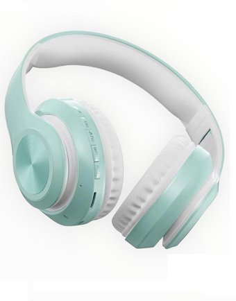 Blue Spectrum P68 Tek Mikrofonlu 5.0 Silikonsuz Gürültü Önleyici Kablosuz Kulak Üstü Bluetooth Kulaklık