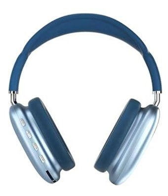 Torima P9 Tek Mikrofonlu 5.0 Silikonsuz Gürültü Önleyici Kablosuz Kulak Üstü Bluetooth Kulaklık Mavi