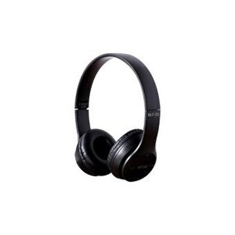 Sunix BLT-25 Tek Mikrofonlu 5.0 Silikonlu Kablosuz Kulak Üstü Bluetooth Kulaklık Siyah