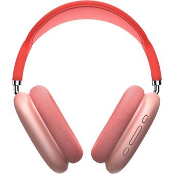 Karler Bass Krh2 Tek Mikrofonlu 5.3 Silikonsuz Gürültü Önleyici Oyuncu Kablosuz Kulak Üstü Bluetooth Kulaklık Pembe
