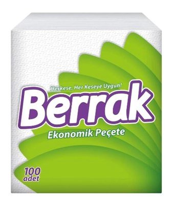 Berrak Kağıt Peçete 24x100'lü