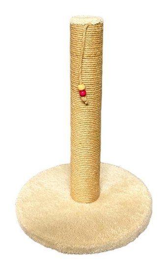 Petitopya Oyuncaklı 42 cm Kedi Tırmalama Direği Bej