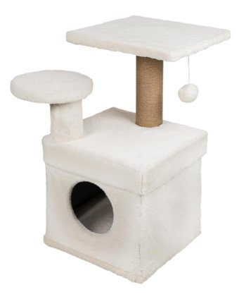Dubex Oturaklı 72 cm Kedi Tırmalama Evi