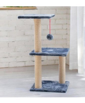 Nursoft Oyuncaklı Katlı 86 cm Kedi Tırmalama Tahtası