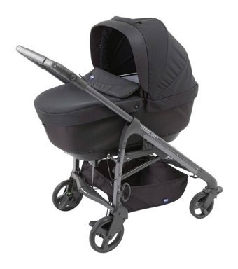 Chicco Trio Çift Yönlü Katlanır Kabin Tipi Travel Sistem Bebek Arabası Siyah