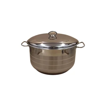 Bonera BER-2108 Berlin Gastro 2 Parça 32 cm Paslanmaz Çelik Derin Tencere