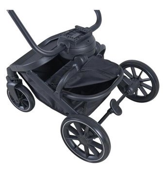 Prego City Çift Yönlü Katlanır 360 Derece Dönebilen Travel Sistem Bebek Arabası Siyah
