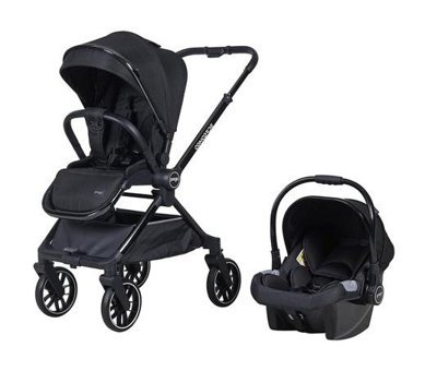Prego 2066 Mios Çift Yönlü Katlanır Tek Elle Kapanan 360 Derece Dönebilen Travel Sistem Bebek Arabası Bej