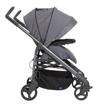 Chicco Trio Çift Yönlü Katlanır Kabin Tipi Travel Sistem Bebek Arabası Gri