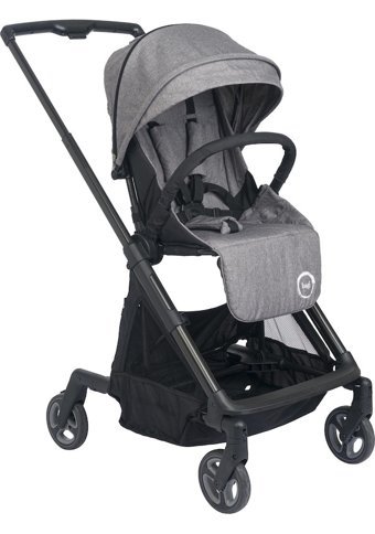 Bagi Classic Çift Yönlü Katlanır Tam Yatar Travel Sistem Bebek Arabası Gri