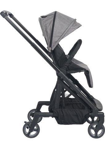 Bagi Classic Çift Yönlü Katlanır Tam Yatar Travel Sistem Bebek Arabası Gri