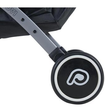 Prego 9023 Icon Çift Yönlü Katlanır Tek Elle Kapanan 360 Derece Dönebilen Tam Yatar Travel Sistem Bebek Arabası Siyah