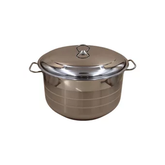 Bonera BER-21010 Berlin Gastro 2 Parça 36 cm Paslanmaz Çelik Derin Tencere