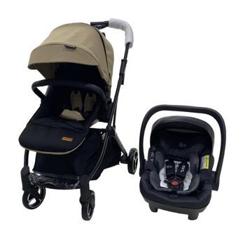 Kraft Vista V2 Cosmo Çift Yönlü Katlanır Tam Yatar Travel Sistem Bebek Arabası Bej