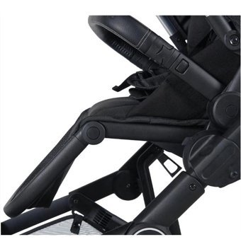 Prego 2093 Range Çift Yönlü Katlanır 360 Derece Dönebilen Tam Yatar İkiz - Travel Sistem Bebek Arabası Siyah