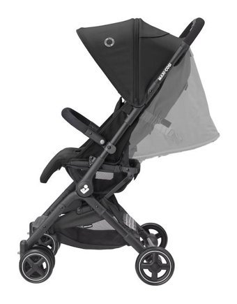 Maxi-Cosi Lily Çift Yönlü Katlanır Tam Yatar Travel Sistem Bebek Arabası Siyah