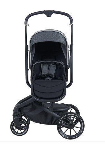 Prego 2037 Aria Plus Katlanır Tek Elle Kapanan 360 Derece Dönebilen Tam Yatar Kabin Tipi Travel Sistem Bebek Arabası Gri
